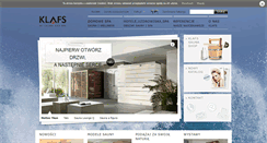 Desktop Screenshot of klafs.pl