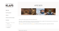 Desktop Screenshot of klafs.lt
