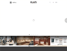 Tablet Screenshot of klafs.com